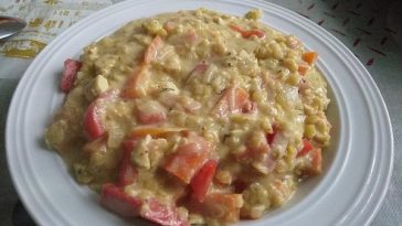 Stoved Lentils Like Great-grandmother