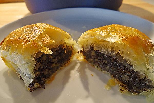 Nutty Poppy Seed Puff Pastries