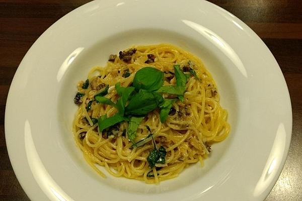 Pasta in Morel Sauce