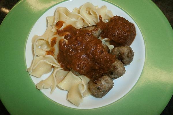 Pasta with Polpette