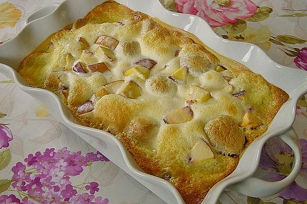 Peach Melba Casserole