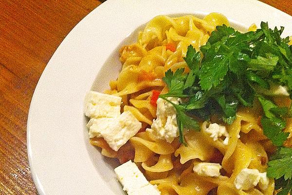 Peanut Sheep Cheese Noodles