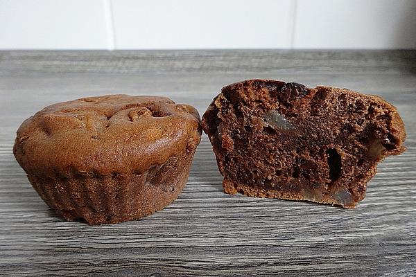 Pear Chocolate Muffins