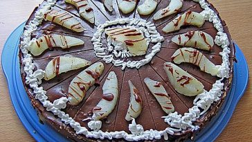 Pear and Chocolate Cakes