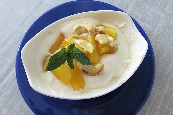 Pineapple Curd Dessert