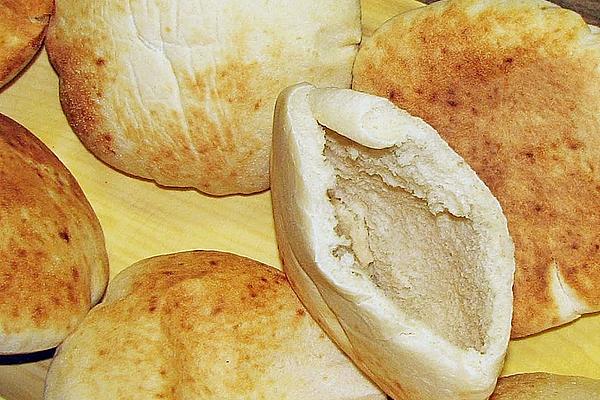 Pita Pockets Filled with Herb Butter