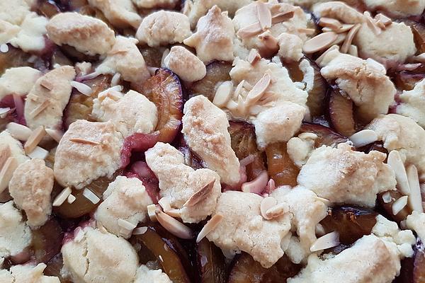 Plum Cake with Sprinkles, Vegan and Sugar-free