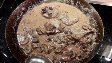 Monkfish in Sherry Sauce