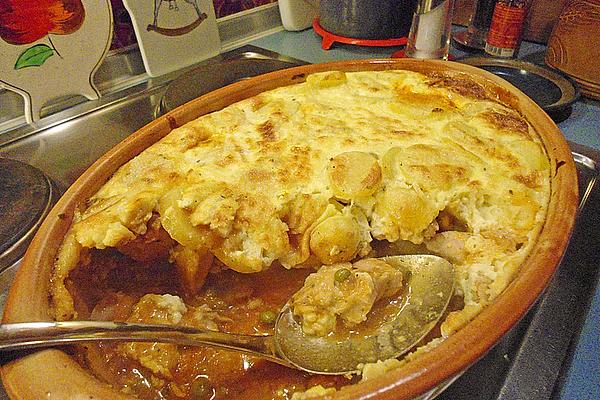 Potato Casserole with Turkey