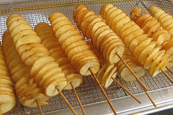 Potato Twister Spirals – Tornadoes