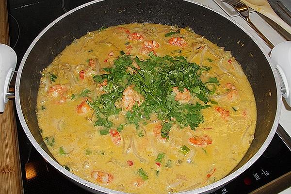 Prawns in Mango – Coconut Sauce