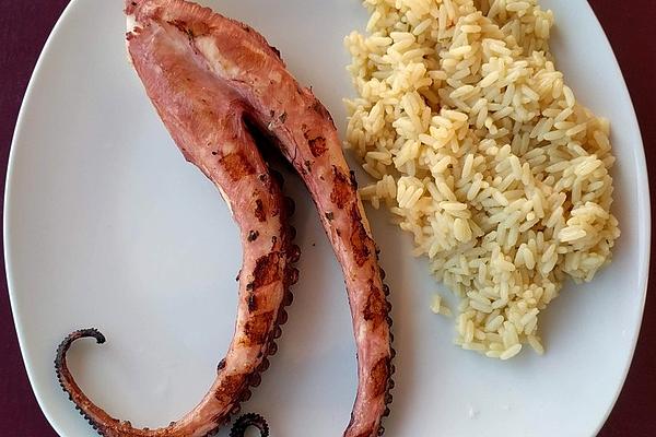 Pre-cooked and Grilled Octopus