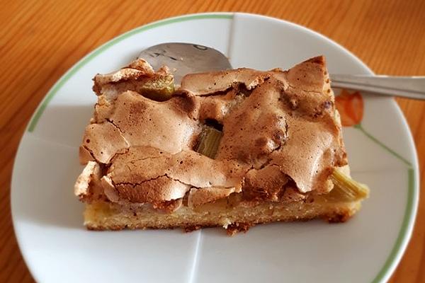 Quick Rhubarb Sheet Cake