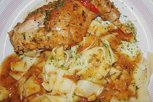 Rabbit in Mustard Sauce