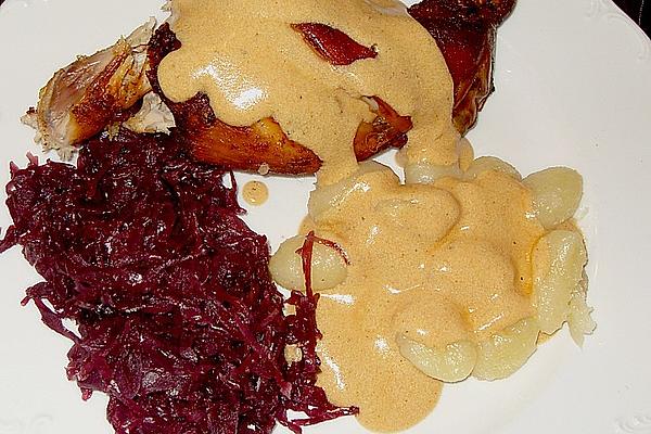 Rabbit in Sour Cream Sauce