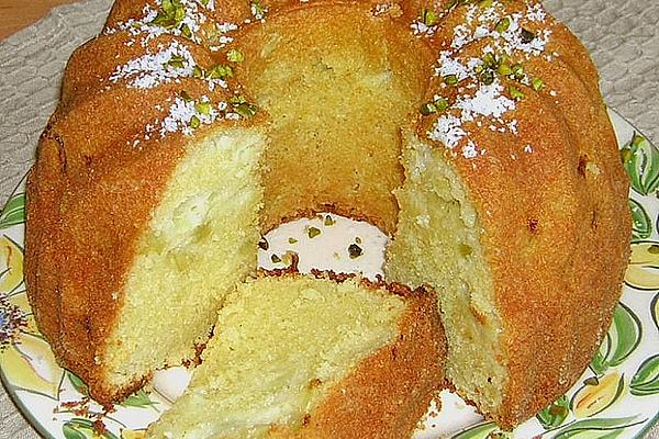 Rhubarb – Coconut – Bundt Cake