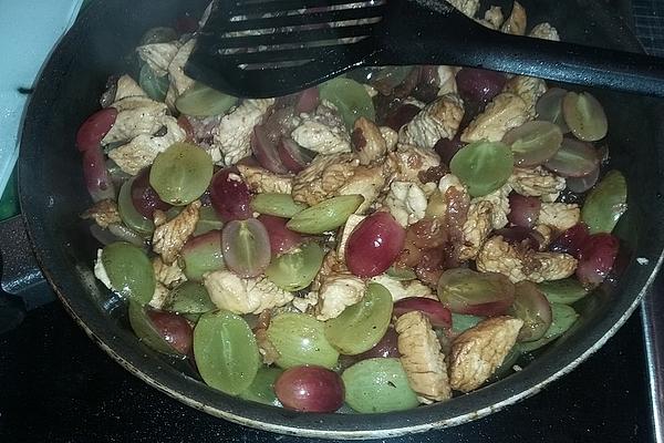 Rice and Grapes Dish