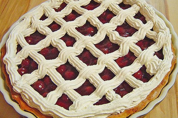 Rice Flatbread with Cherries and Cream Tanja´s Style