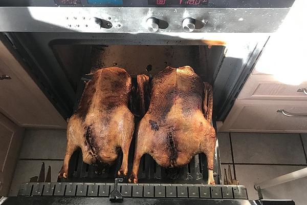 Roast Goose with Sausage Filling