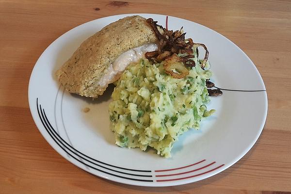 Salmon Trout Under Crispy Macadamia Crust