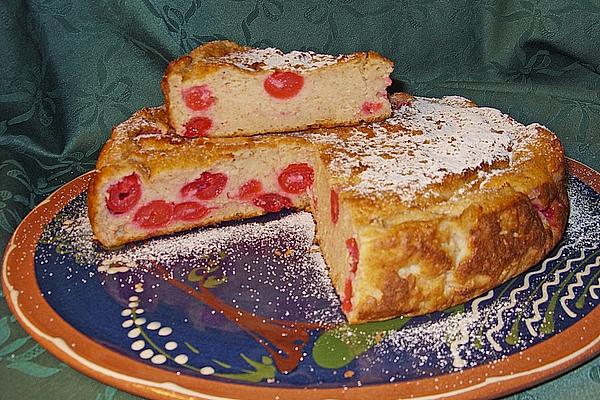 Semolina Cherry Cake