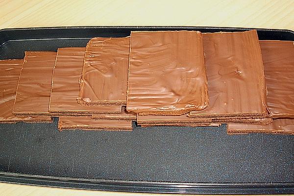 Simple Chocolate Cake from Tray