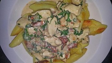 Chicken / Tofu Sliced ​​sweet – Salty