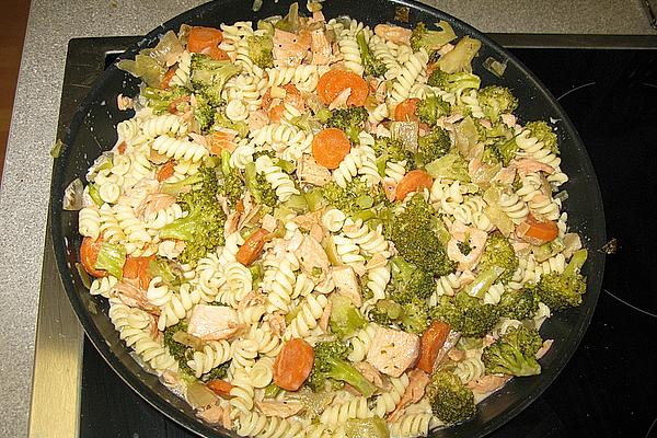 Smoked Salmon – Broccoli – Pasta