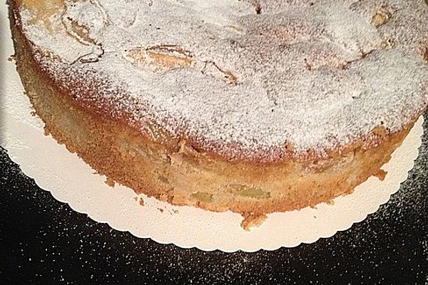 Sour Cream and Apple Layer Cake