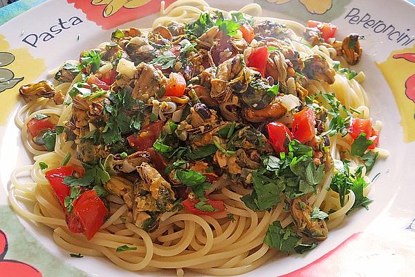 Spaghetti with Limfjord Mussels À La Heike