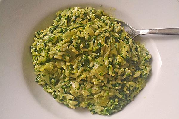 Spinach Rice Pan