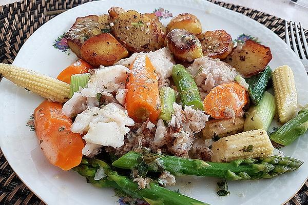 Spring Panfish with Chervil Sauce