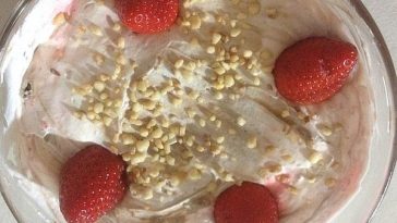 Chocolate Strawberry Chia Layered Dessert