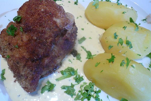 Stuffed Pork Fillet with Cheese Sauce À La Gabi