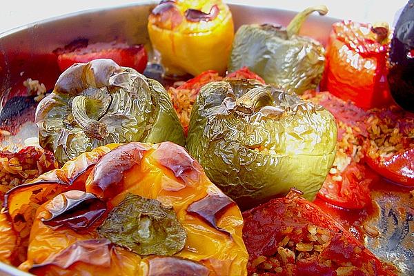 Stuffed Tomatoes &amp; Peppers