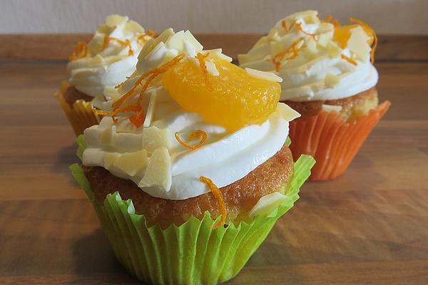 Tangerine Cupcakes