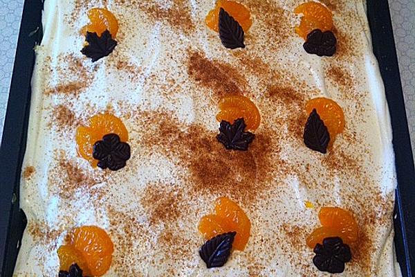Tangerine Slices from Tray