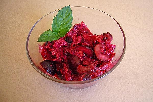 Tipsy Cherry Sorbet