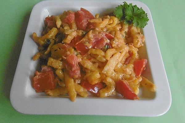 Tomato Cream with Spaetzle