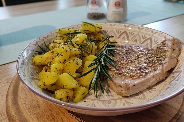 Tuna Steaks with Sesame Crust