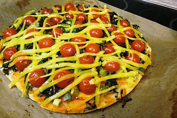 Vegan Wild Herb Pizza