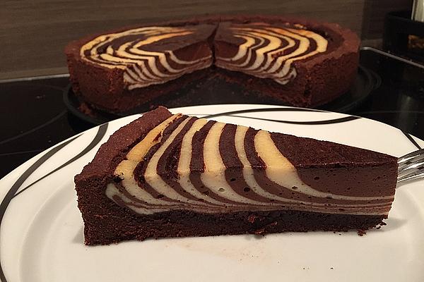 Vegan Zebra Cheesecake