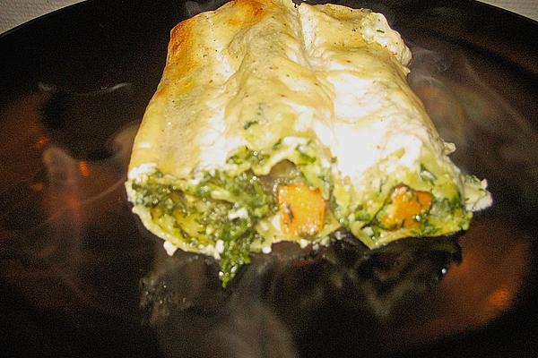 Vegetarian Cannelloni with Vegetable Filling