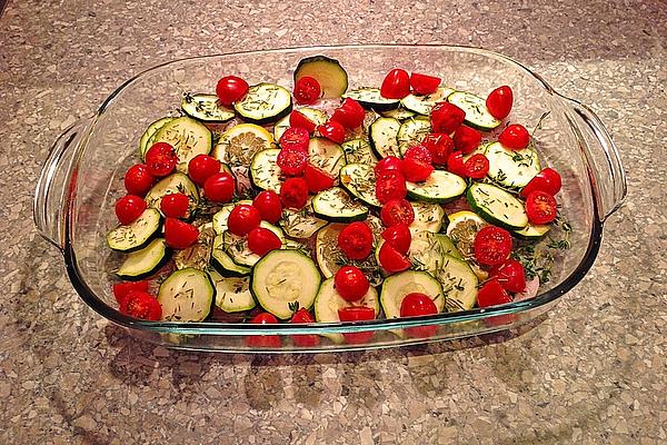 Victoria Bass Fillet with Mediterranean Vegetables
