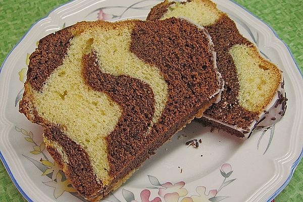 Zebra – Eggnog Cake
