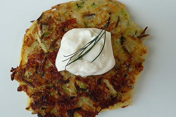 Zucchini Rice Pancakes