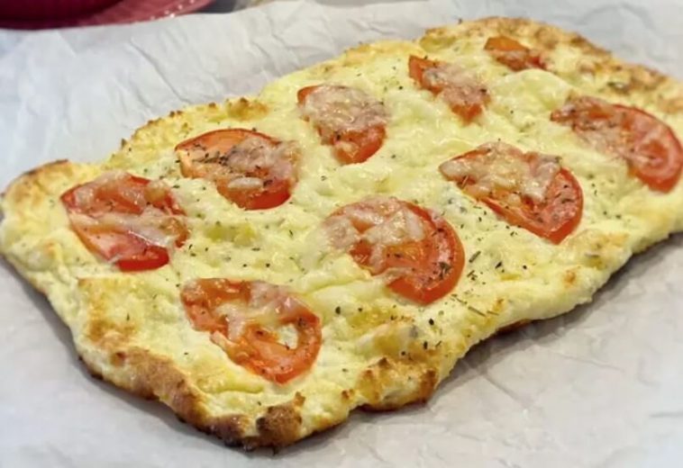 Italian Flatbread with Tomatoes