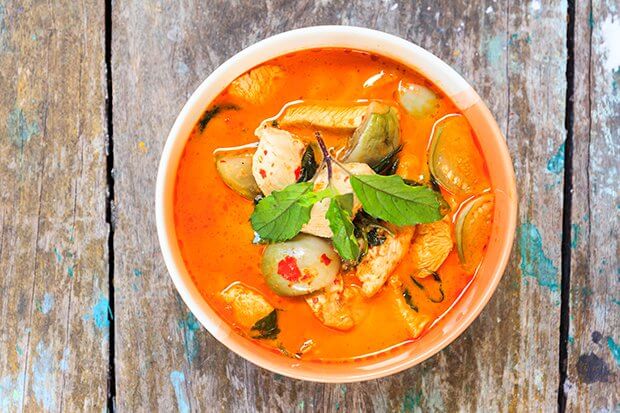 Thai Red Curry with Chicken